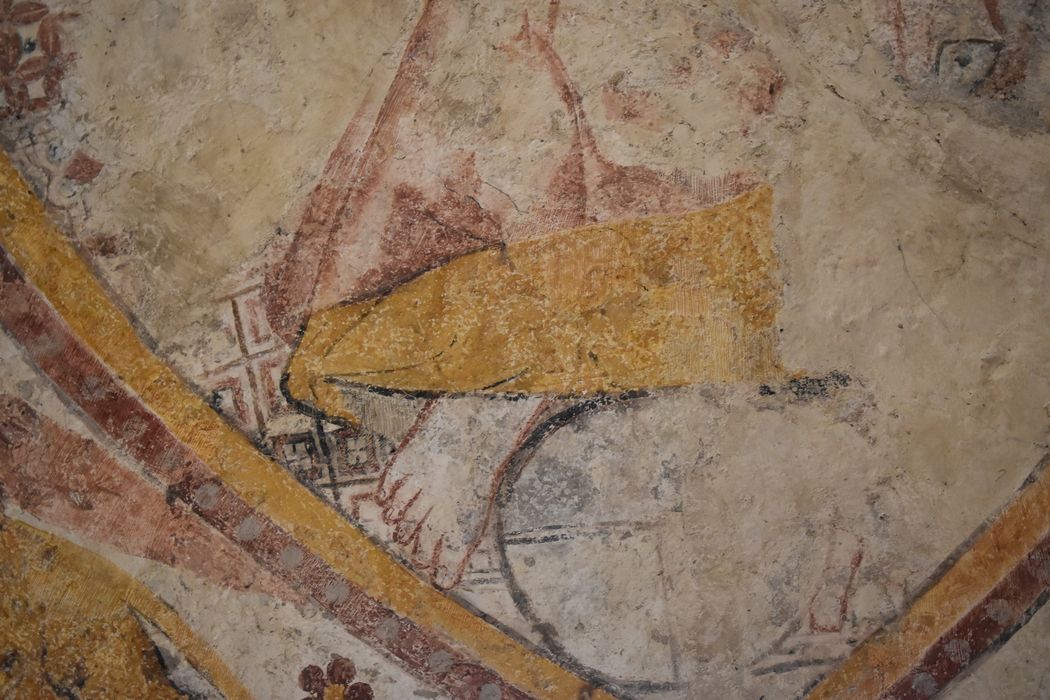 peintures monumentales, détail
