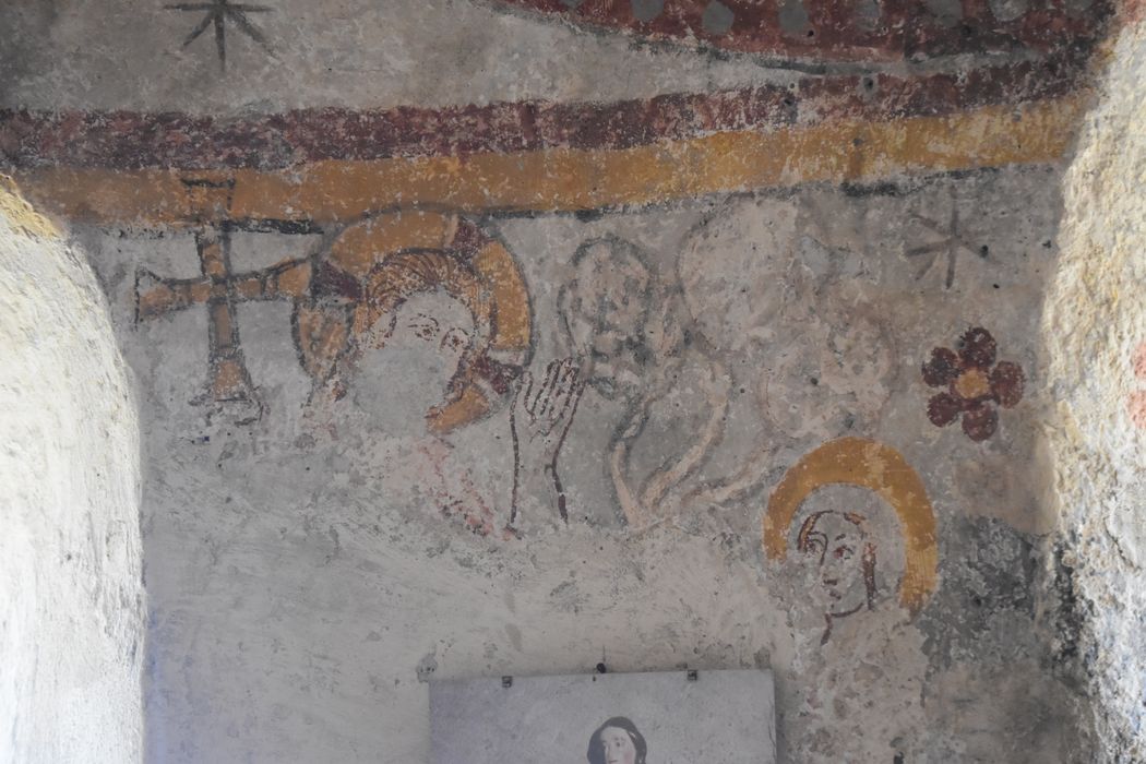 peintures monumentales, détail