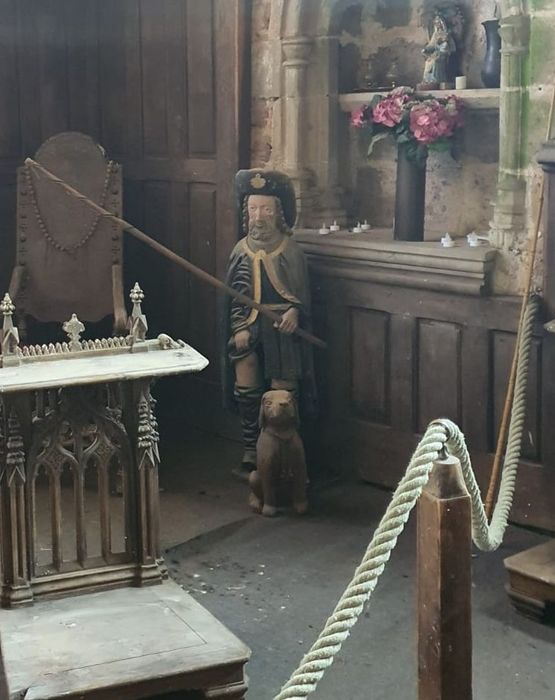 statue : Saint Roch