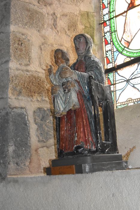 statue : Vierge en Majesté (Vierge à l’Enfant)