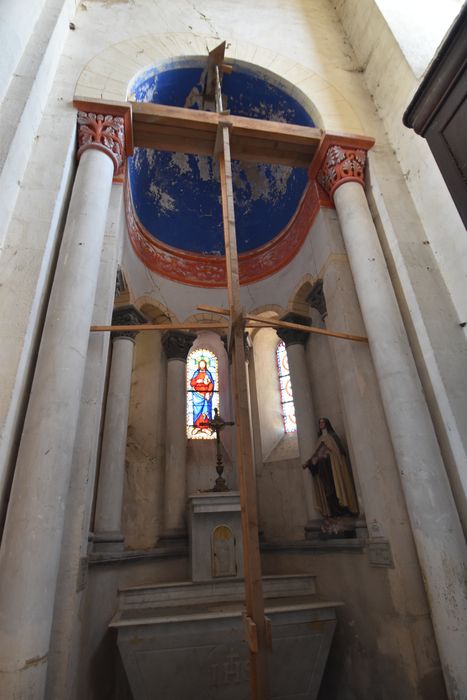 église abbatiale, absidiole sud