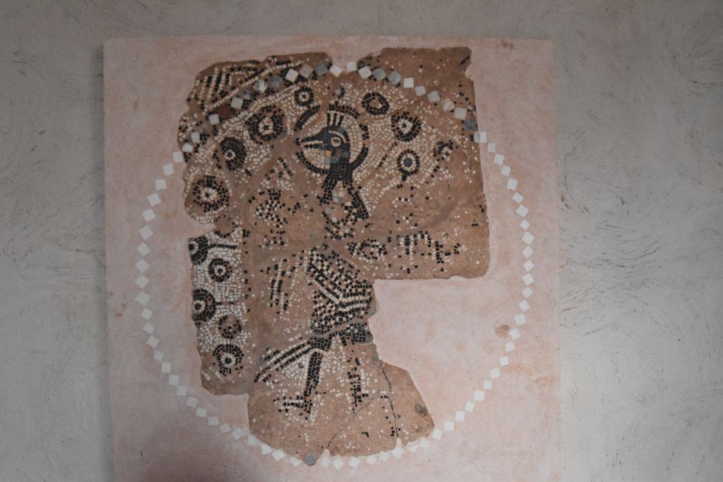 fragments d’un revêtement mural (mosaïque)