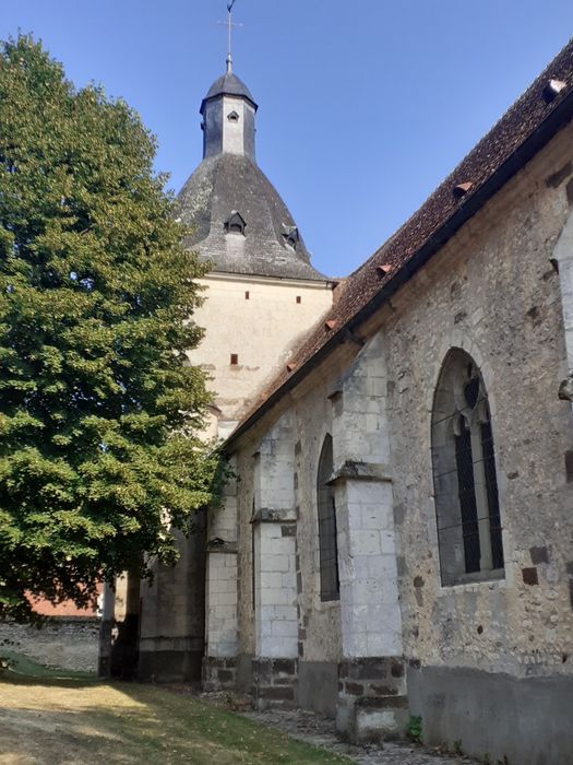 façade latérale nord, vue partielle