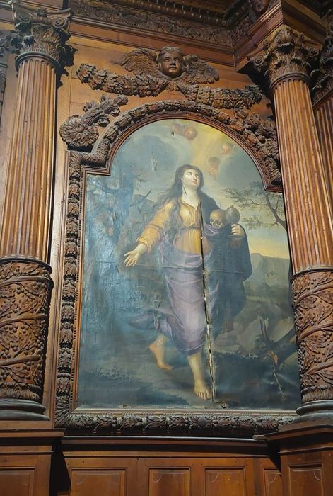 tableau : Sainte Madeleine à la Sainte-Baume