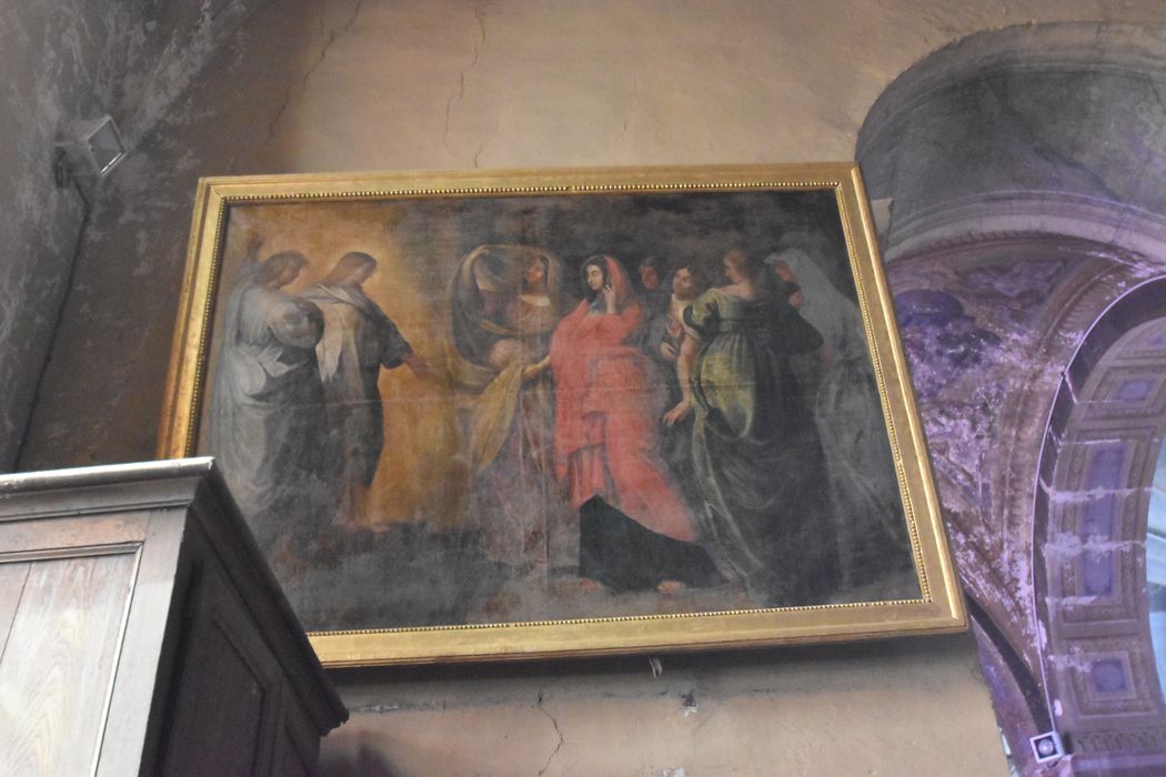 tableau : Saintes femmes au tombeau (?)