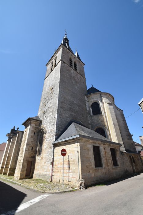 clocher, élévations sud et est