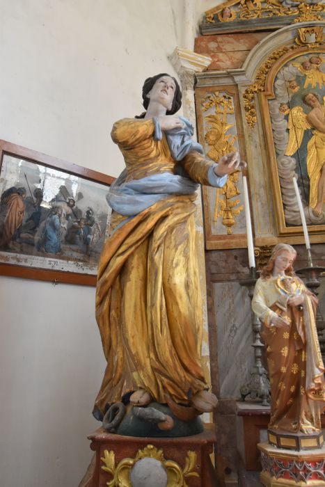 statue : Vierge de l’Immaculée Conception