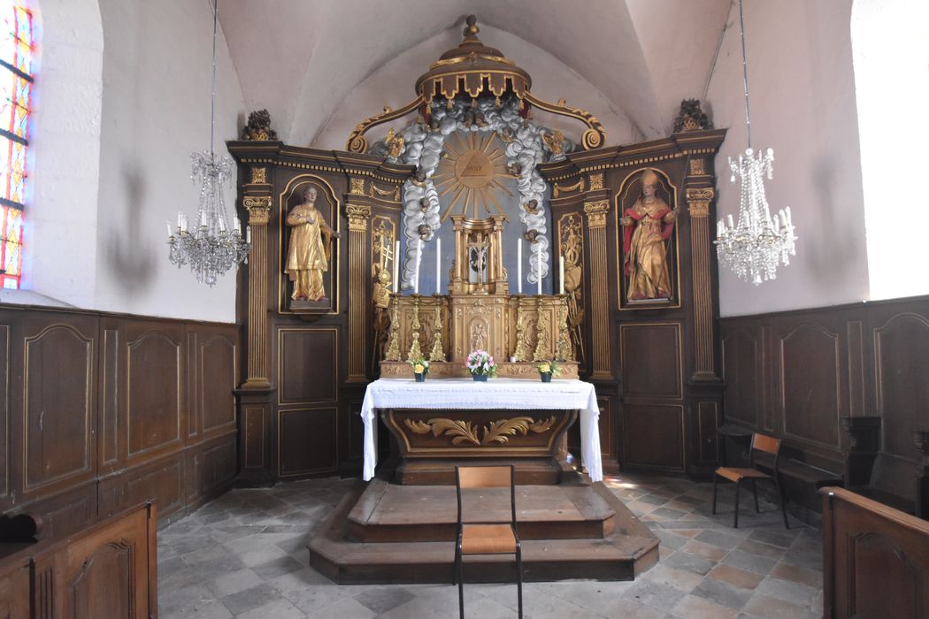 maître-autel, tabernacle, retable