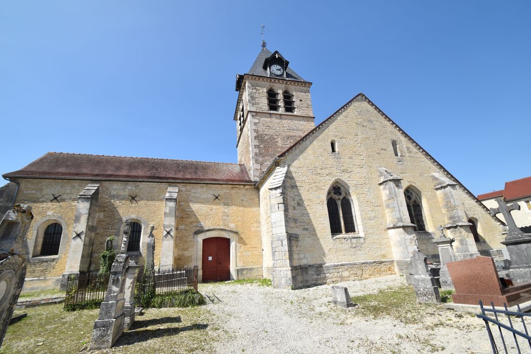 façade latérale sud