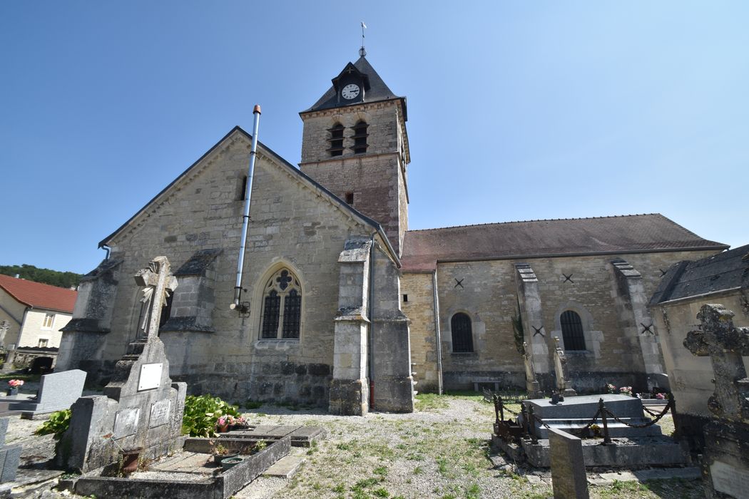 façade latérale nord
