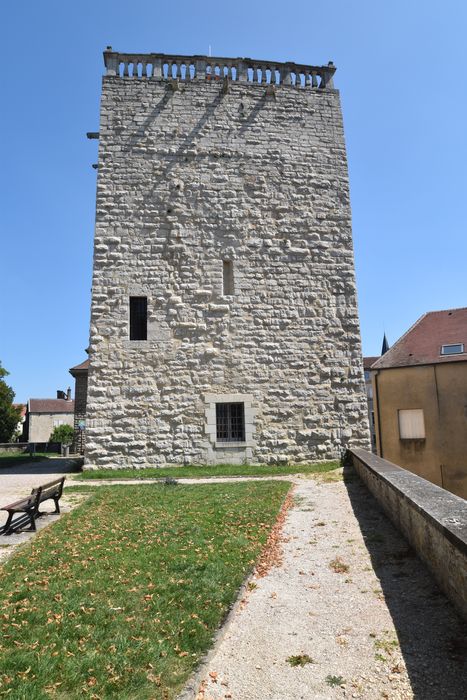 donjon, élévation ouest