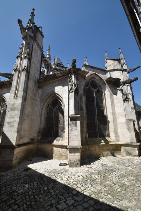 chevet, vue partielle