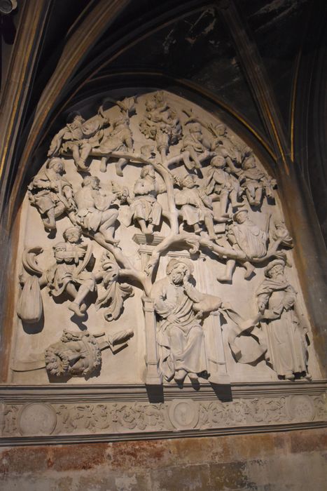 haut-relief : Arbre de Jessé