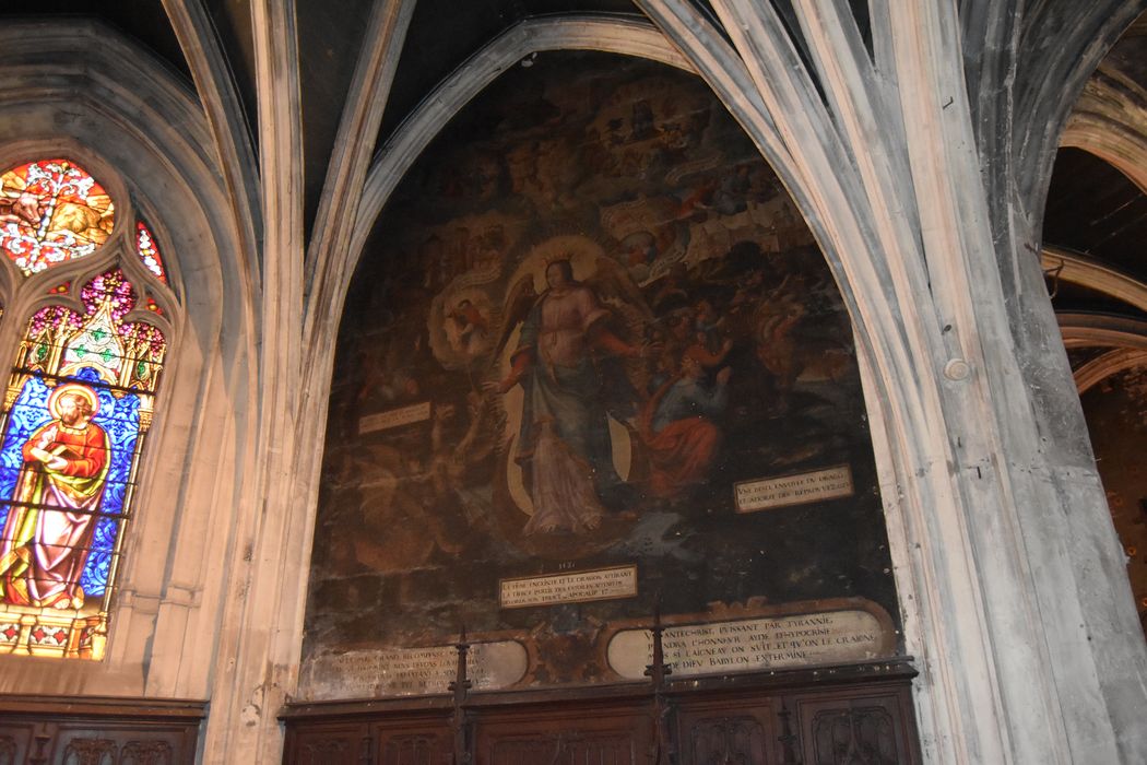 peinture monumentale : Scènes de l'Apocalypse
