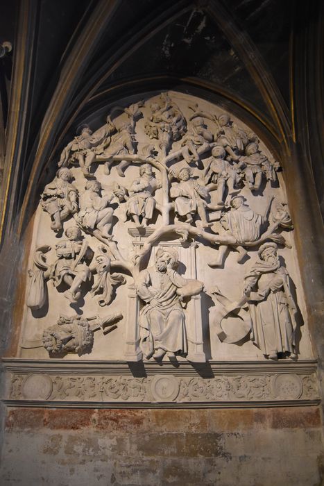 Haut-relief : l'Arbre de Jessé