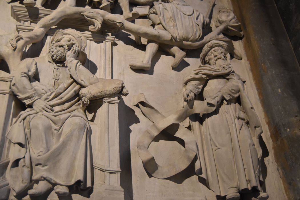 haut-relief : Arbre de Jessé, vue partielle