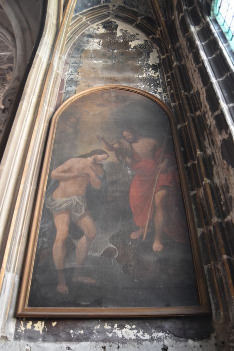 tableau d'autel : Baptême du Christ