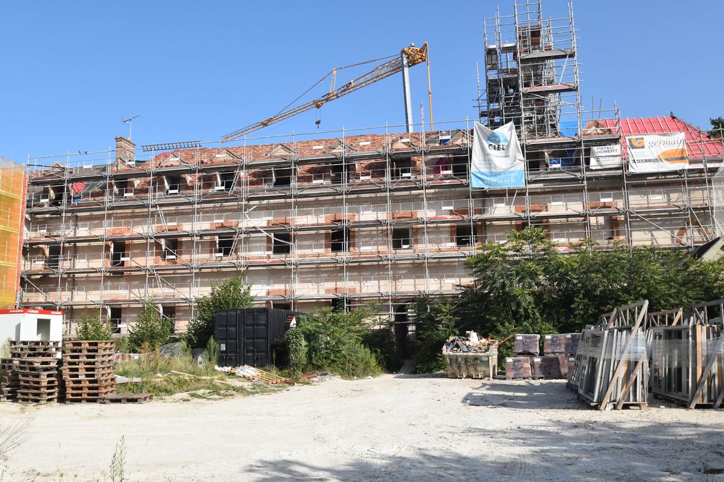 aile sud, façade sud-est