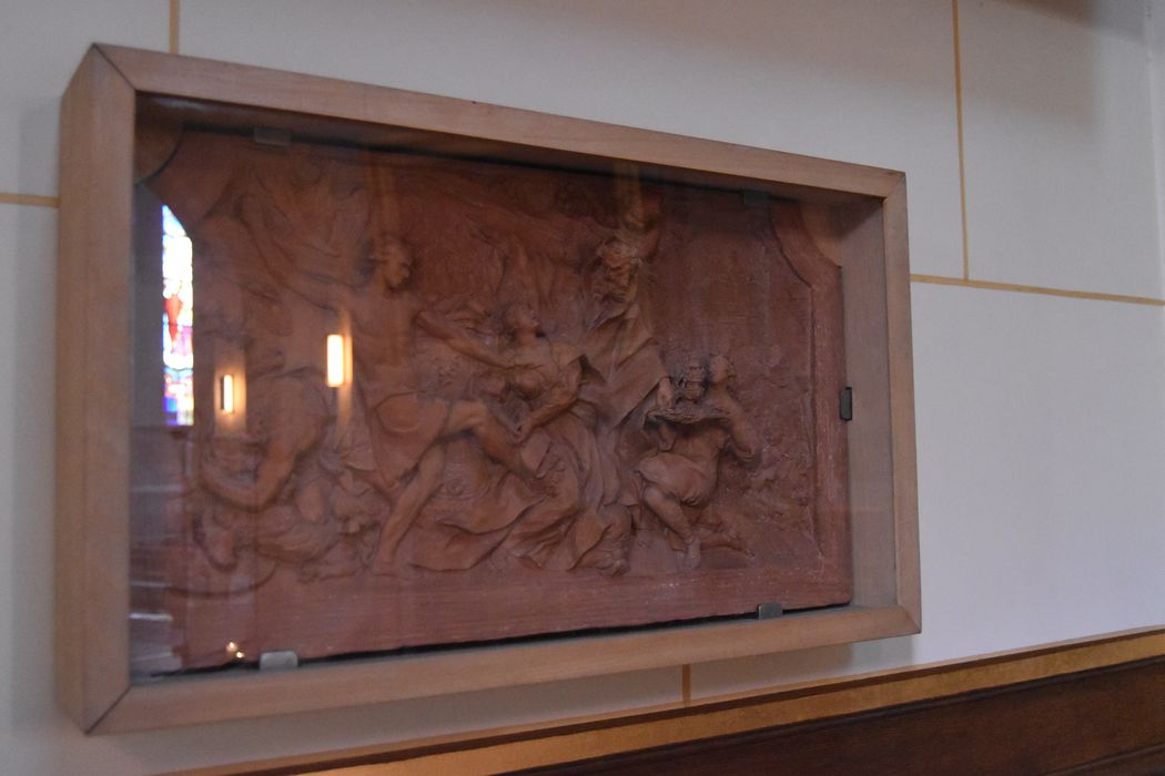 bas-relief : Épisode de la vie de sainte Agnès