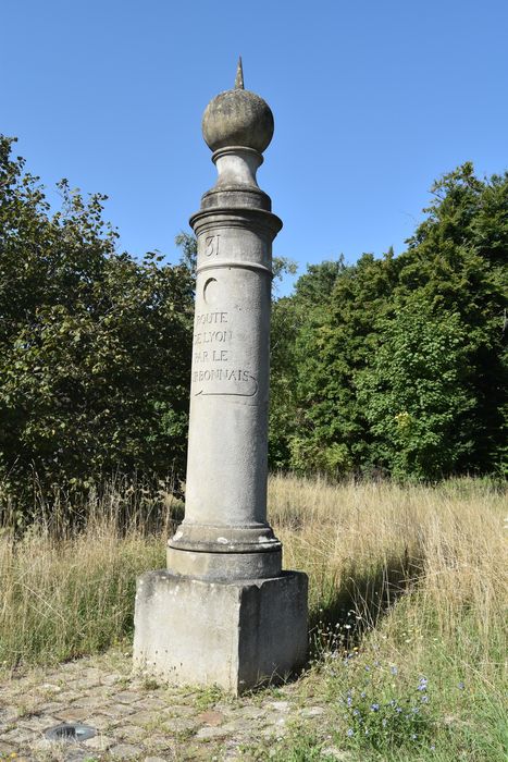 vue générale de la borne