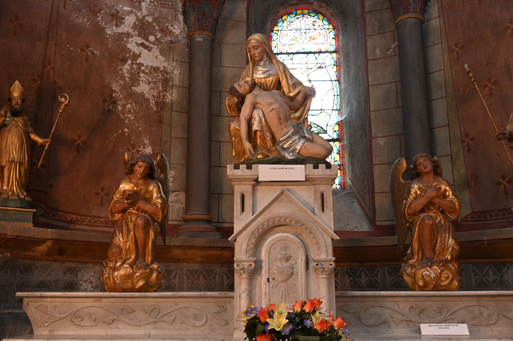 Deux statues : Anges adorateurs