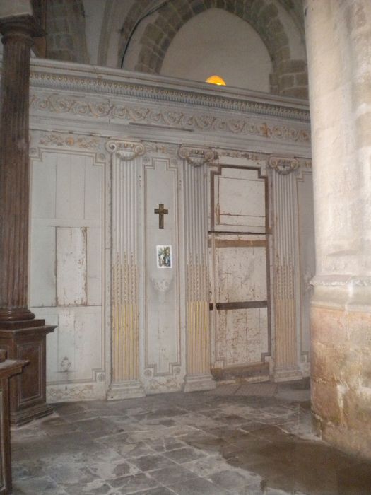 lambris de revêtement, vue partielle