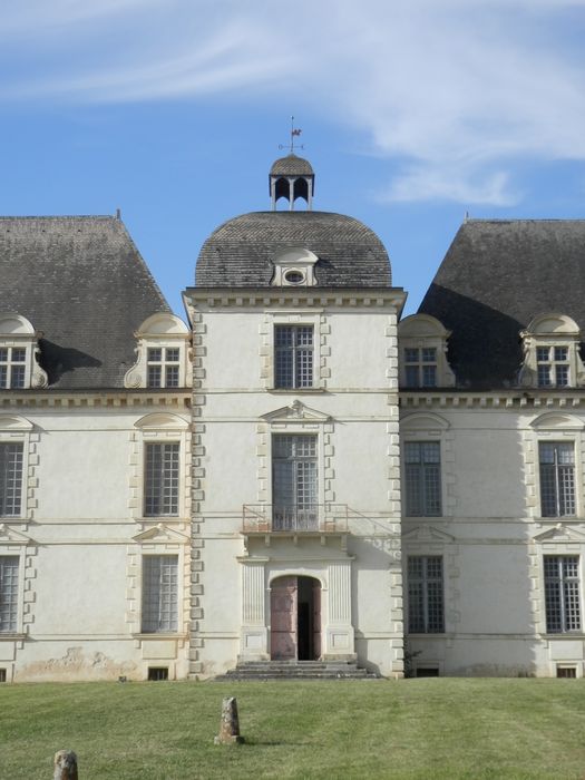 façade sud, pavillon central