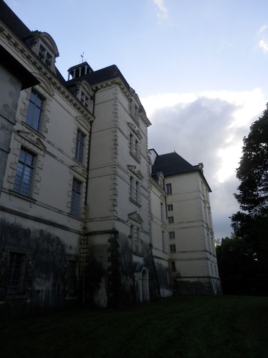 façade nord, vue partielle