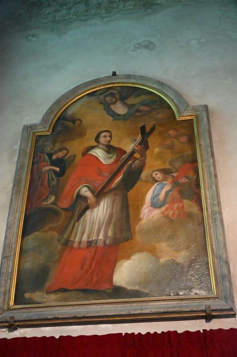 tableau : Apothéose de saint Charles Borromée