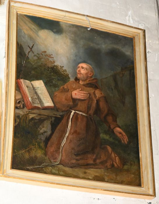 Tableau : Saint François d'Assise recevant les stigmates