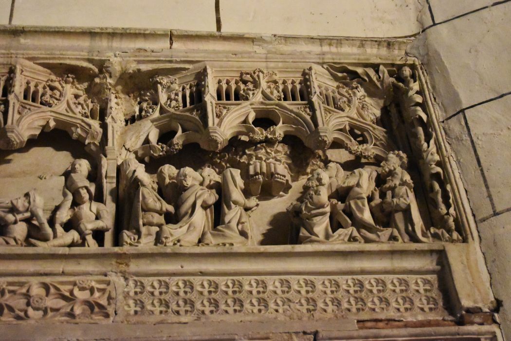 retable : Scènes de la Passion, détail