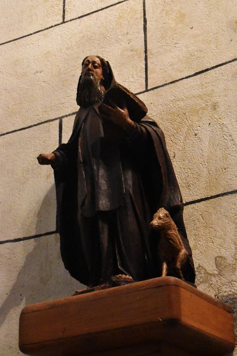 statue : Saint Antoine abbé