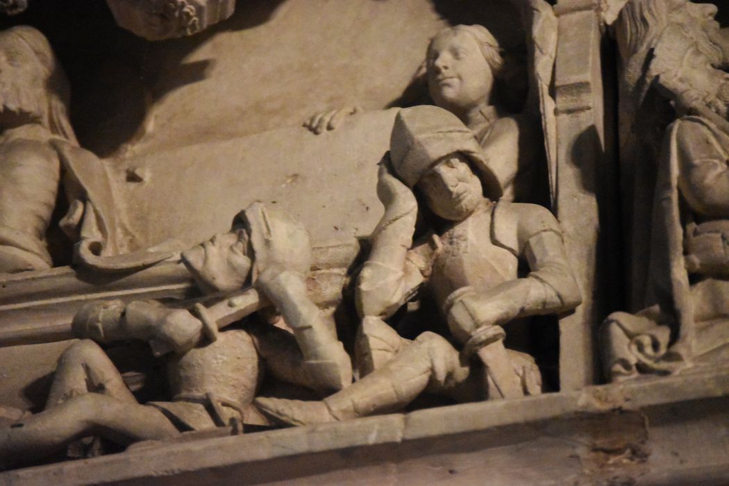 retable : Scènes de la Passion, détail