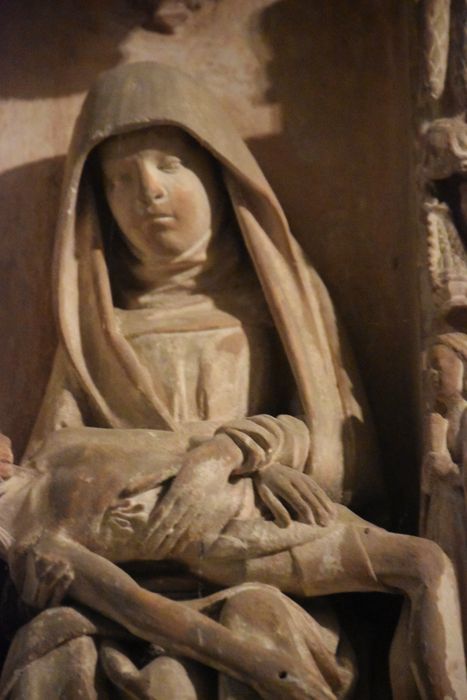 retable : Scènes de la Passion, détail