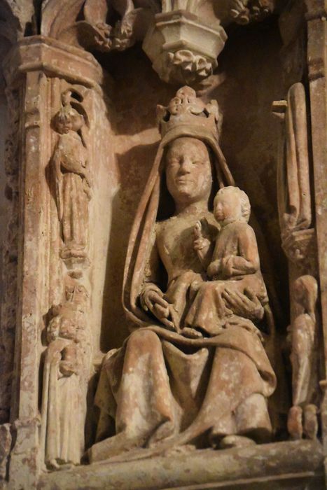 retable : Scènes de la Passion, détail