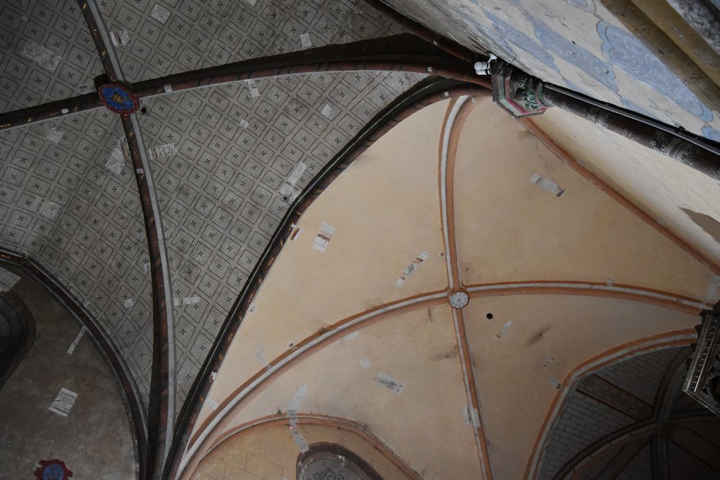 voûtes de la nef, vue partielle