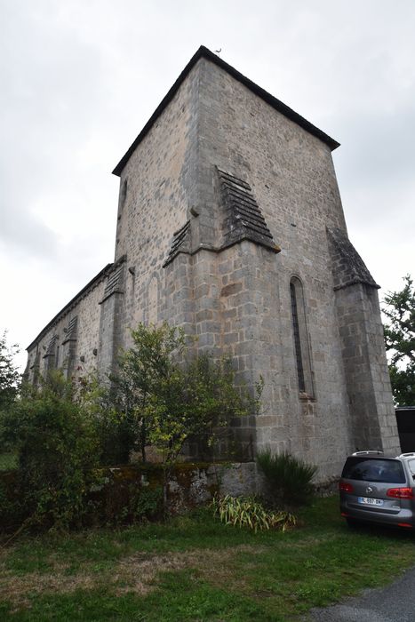 clocher, élévations nord et ouest