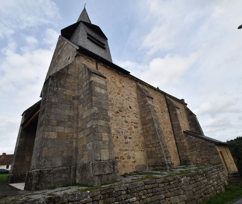 façade latérale sud