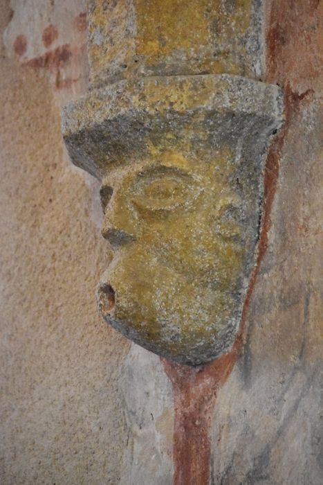 détail d’une console sculptée