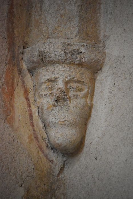 détail d’une console sculptée