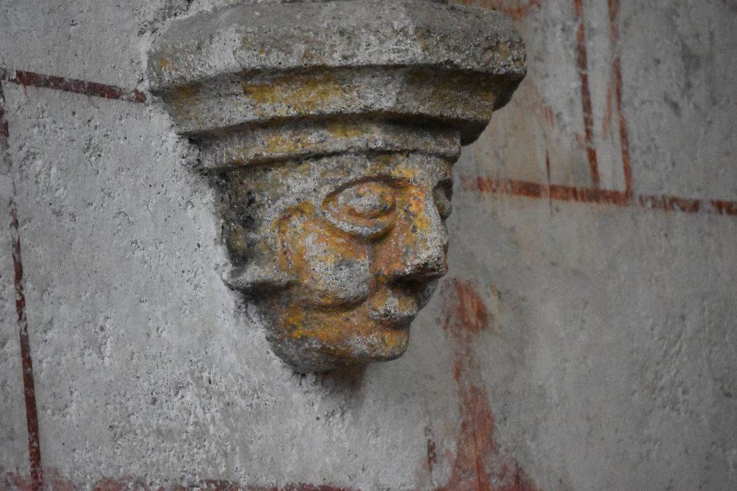 détail d’une console sculptée