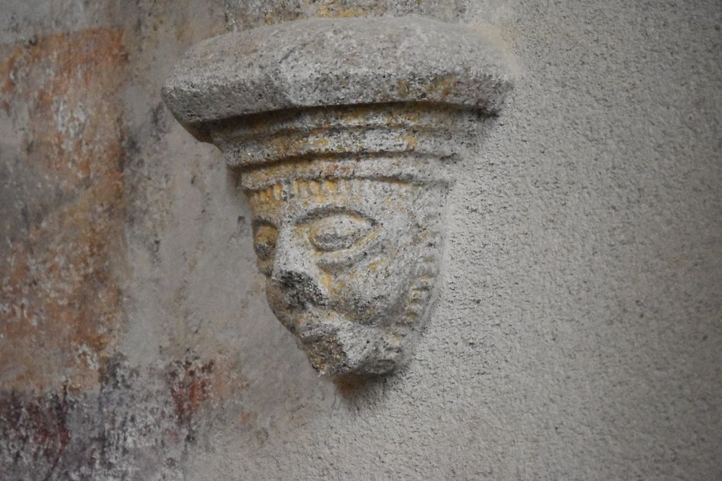 détail d’une console sculptée