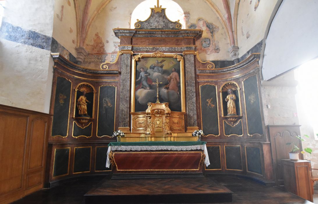 maître-autel, tabernacle, retable