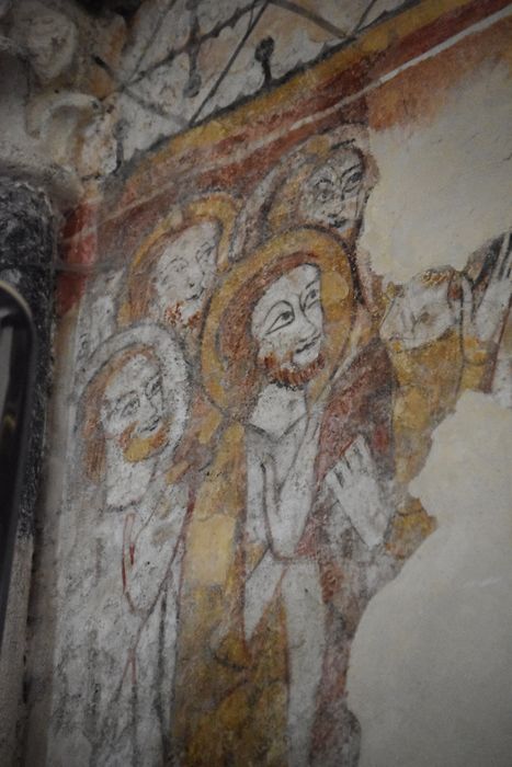 peinture monumentale du choeur (mur nord), détail