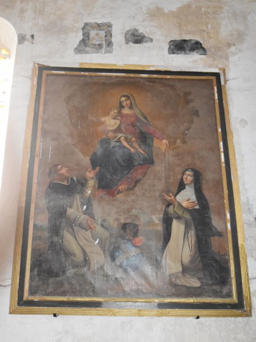 tableau : Remise du rosaire (la)