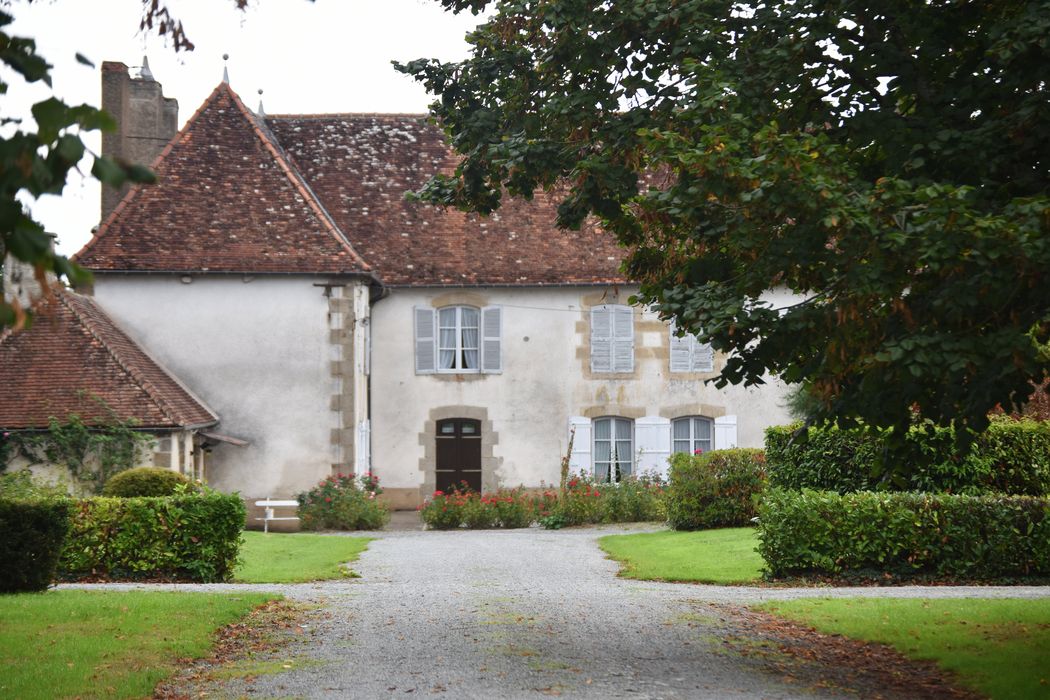 façade ouest, vue partielle