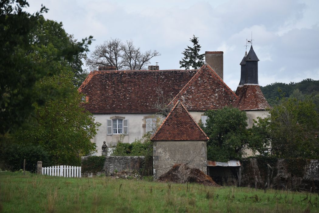 mur de clôture sud, pavillon de jardin