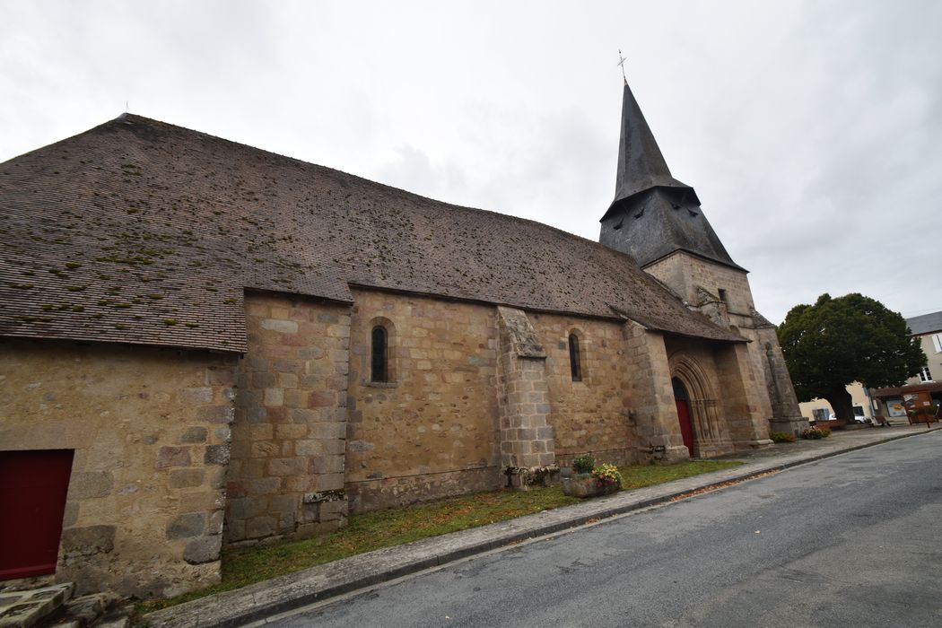 façade latérale nord