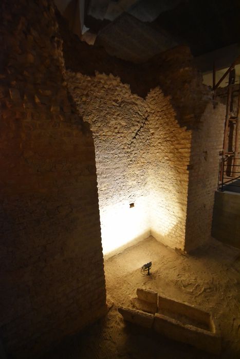 vue  partielle des vestiges