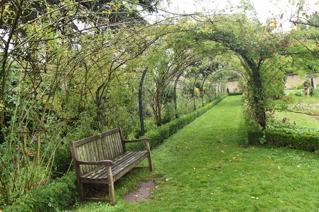 potager, vue partielle